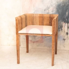 Silla vintage de madera